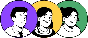 3 icons Notion style